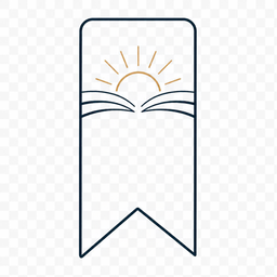 Icon: Bookmark ribbon representing preserving and elevating your existing author website